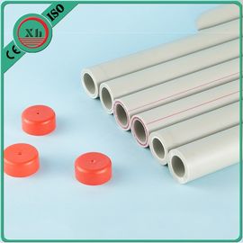 20MM - 110MM PN20 Plastic PPR Pipe For Cold And Warm Water 2 - 18.3MM Thickness