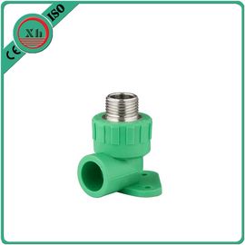 Vật liệu hệ thống ống nước PPR 90 độ Có ren bằng ren Bảo quản nhiệt cách âm Cách nhiệt